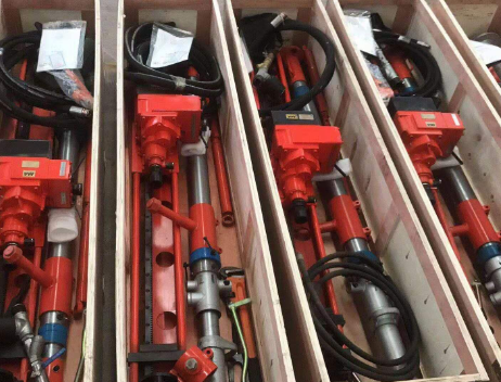 氣動架柱式鉆機現(xiàn)貨發(fā)，輕便探水鉆機找啟睿
